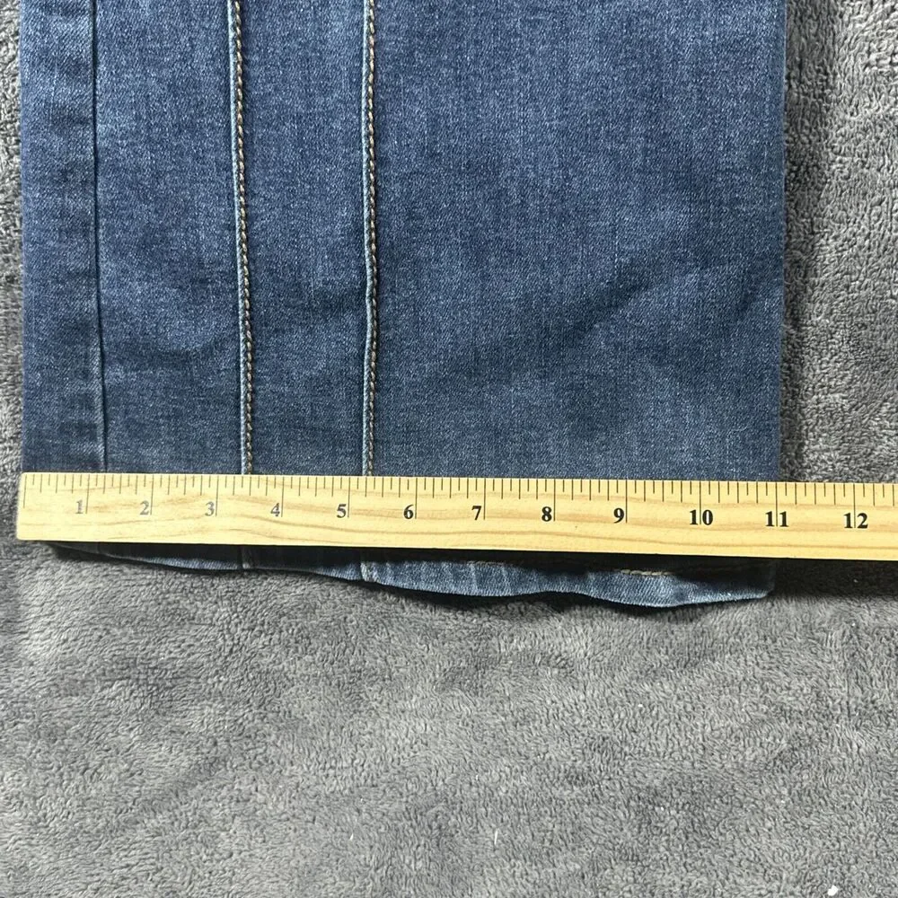 Classic Blue Flared Women's Jeans - Picture 8 of 16